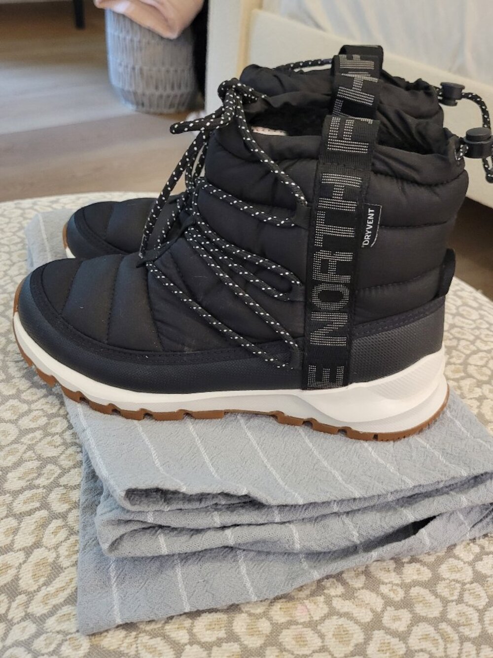 North Face Lace Up Waterproof Boots